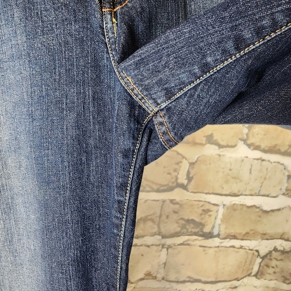 Lucky Brand Dungarees Easy Rider Midrise Straight Leg Jeans Size 32 Reg - Picture 13 of 16